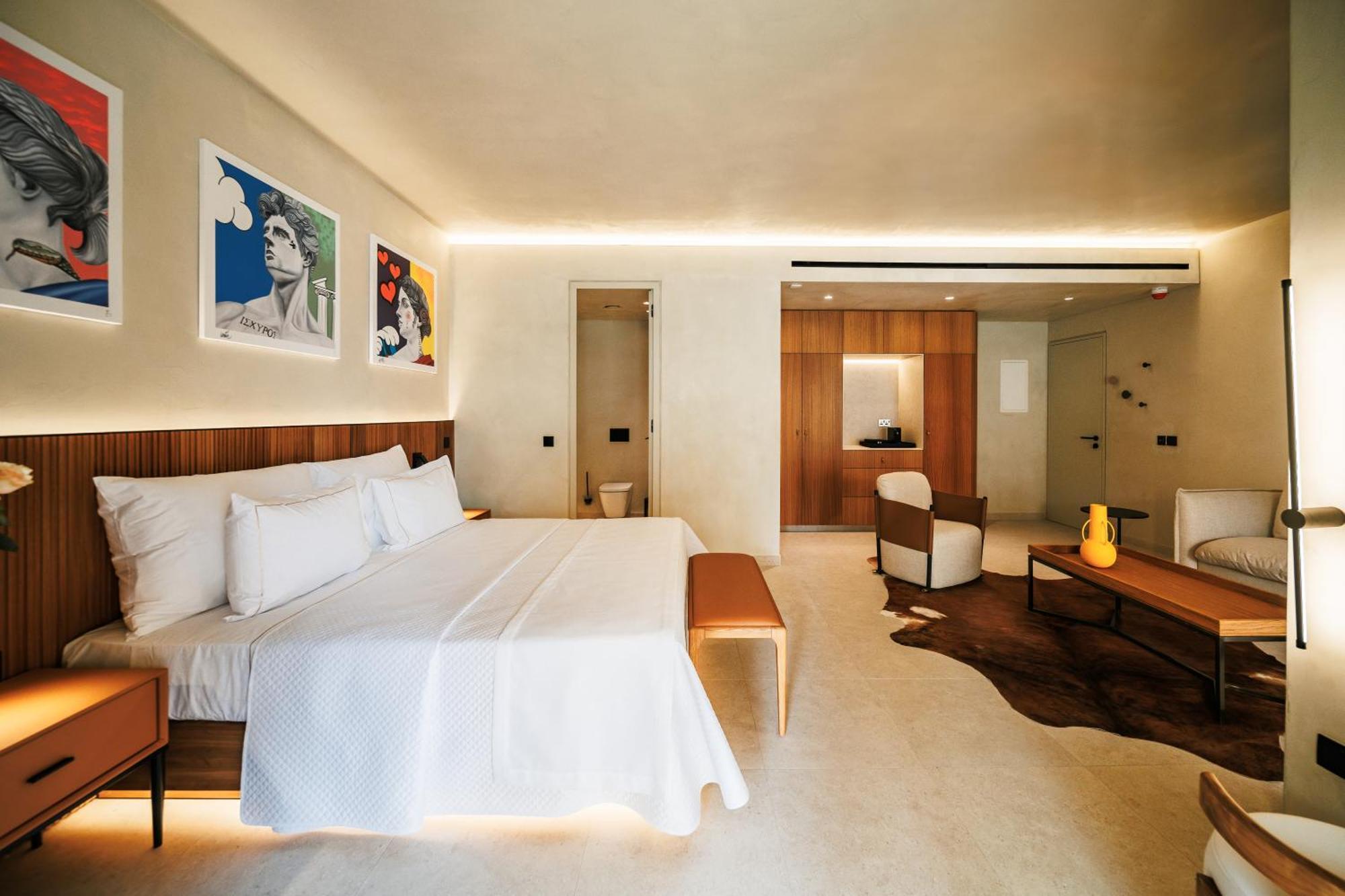 M Boutique Hotel - Designed For Adults Paphos Ruang foto